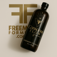 Thumbnail for Conscious Flow nootropic brain elixir by Freeman Formula in a minimalist wellness setting with natural light