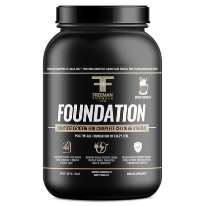 Freeman Formula Foundation protein supplement for cellular renewal and daily nutrition support