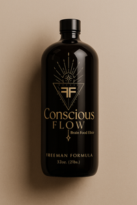 Thumbnail for Conscious Flow_
Liquid_brain_supplement_for_focus_creativity_and_calm_with_adaptogens_and_no_caffeine