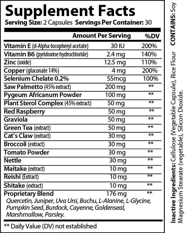 Prostate Formula | Natural Men’s Health | FreemanFormula