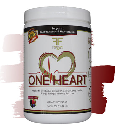 One Heart- Cardiovasular & Heart Health Support | Freeman Formula Supplements